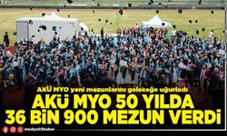 AKÜ MYO 50 yılda 36 Bin 900 mezun verdi