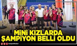 Mini kızlarda şampiyon belli oldu