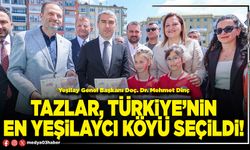 Tazlar, Türkiye’nin en Yeşilaycı köyü seçildi!