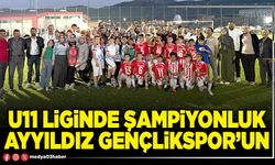 U11 Liginde şampiyonluk Ayyıldız Gençlikspor’un