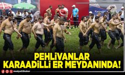 Pehlivanlar Karaadilli er meydanında!