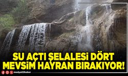 Su açtı şelalesi dört mevsim hayran bırakıyor!