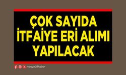 Çok sayıda itfaiye eri alımı yapılacak