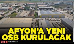 Afyon’a yeni OSB kurulacak