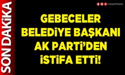 Gebeceler Belediye Başkanı Ak Parti’den istifa etti!