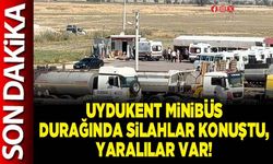 Uydukent Minibüs Durağında silahlar konuştu, yaralılar var!