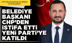 Belediye Başkanı CHP’den istifa etti Yeni Parti’ye katıldı