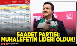 Saadet Partisi: Muhalefetin lideri olduk!
