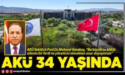 AKÜ 34 yaşında