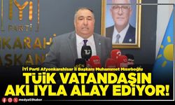 TÜİK vatandaşın aklıyla alay ediyor!