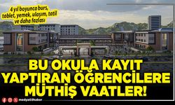 Bu okula kayıt yaptıran öğrencilere müthiş vaatler!