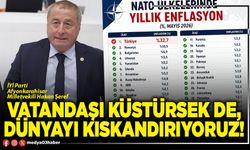 Vatandaşı küstürsek de, Dünyayı kıskandırıyoruz!