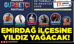 Emirdağ ilçesine yıldız yağacak!