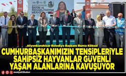 Cumhurbaşkanımızın tensipleriyle sahipsiz hayvanlar güvenli yaşam alanlarına kavuşuyor
