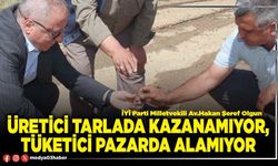 Üretici tarlada kazanamıyor, tüketici pazarda alamıyor