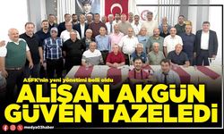 Alişan Akgün güven tazeledi