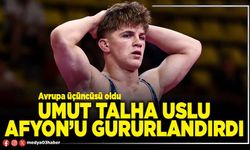 Umut Talha Uslu Afyon’u gururlandırdı