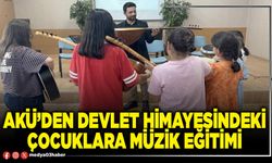 AKÜ’den Devlet himayesindeki çocuklara müzik eğitimi