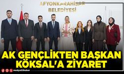 AK Gençlikten Başkan Köksal'a ziyaret