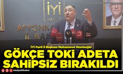 Gökçe TOKİ adeta sahipsiz bırakıldı