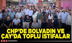 CHP’de Bolvadin ve Çay’da toplu istifalar