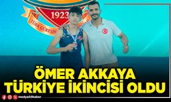 Ömer Akkaya Türkiye İkincisi oldu