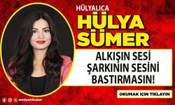 Alkışın sesi şarkının sesini bastırmasın!