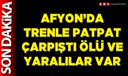 Trenle patpat çarpıştı ölü ve yaralılar var