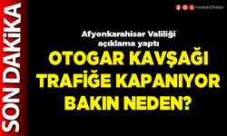 Otogar kavşağı trafiğe kapanıyor bakın neden?