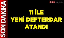 11 ile yeni Defterdar atandı