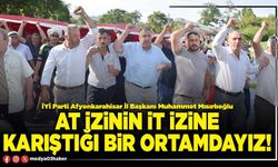 At izinin it izine karıştığı bir ortamdayız!