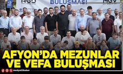 Afyon’da mezunlar ve vefa buluşması