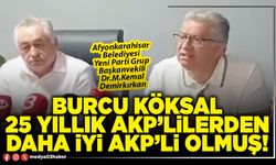 Burcu Köksal 25 yıllık AKP’lilerden daha iyi AKP’li olmuş!