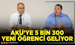 AKÜ’ye 5 bin 300 yeni öğrenci geliyor