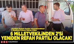 6 Milletvekilinden 2’si Yeniden Refah Partili olacak!