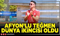 Afyon’lu Teğmen Dünya ikincisi oldu