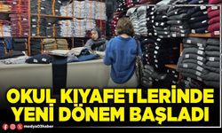 Okul kıyafetlerinde yeni dönem başladı
