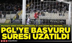 PGL’ye başvuru süresi uzatıldı