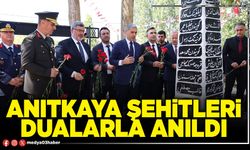 Anıtkaya şehitleri dualarla anıldı