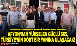 Afyon’dan yükselen güçlü ses, Türkiye’nin dört bir yanına ulaşacak!