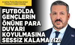Futbolda gençlerin önüne para duvarı koyulmasına sessiz kalamayız!