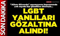 LGBT yanlıları gözaltına alındı!