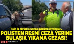 Polisten resmi ceza yerine bulaşık yıkama cezası!