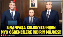 Sinanpaşa Belediyesi’nden MYO öğrencilere indirim müjdesi!