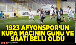 1923 Afyonspor’un kupa maçının günü ve saati belli oldu