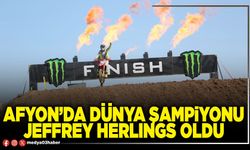 Afyon’da Dünya Şampiyonu Jeffrey Herlings oldu