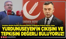 Yurdunuseven'in çıkışını ve tepkisini değerli buluyoruz!