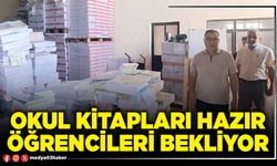 Okul kitapları hazır öğrencileri bekliyor