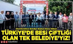 Türkiye’de besi çiftliği olan tek Belediye’yiz!
