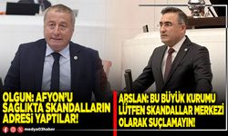 Olgun’a cevap Arslan’dan geldi!